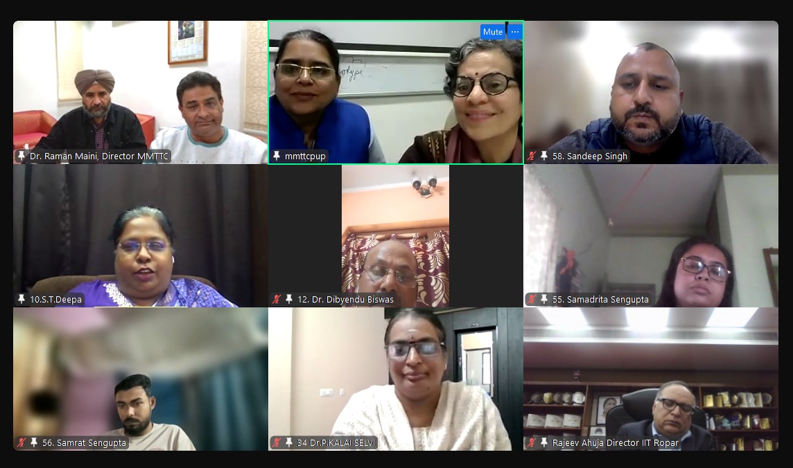 Refresher course conducted by Malviya Mission Teacher Training Centre of the University